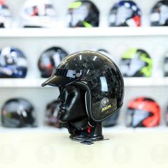 Mũ 3/4 NIC N03 FORGED Carbon FREESHIP