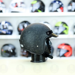 Mũ 3/4 NIC N03 FORGED Carbon Nhám FREESHIP