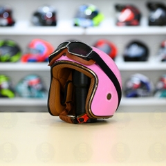 Mũ 3/4 Royal M20c Kèm Kính Dây Cực Kì Thời Trang Và Trendy - Hồng