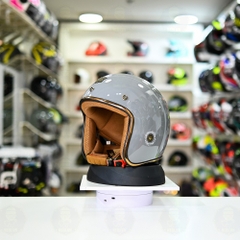 Mũ 3/4 ROYAL M20C Ruby Xi Măng Bóng Freeship