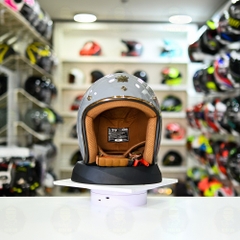 Mũ 3/4 ROYAL M20C Ruby Xi Măng Bóng Freeship