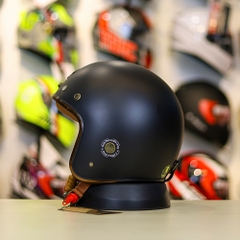 Mũ 3/4 ROYAL M20C Ruby Đen Nhám Cho Đầu Siêu To XXL FREESHIP