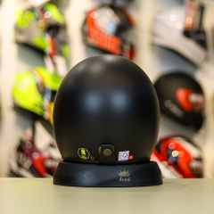 Mũ 3/4 ROYAL M20C Ruby Đen Nhám Cho Đầu Siêu To XXL FREESHIP