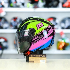 Mũ 3/4 Royal M668 (2 Kính) Thitipong FREESHIP