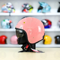 Mũ 3/4 Sunda 388 Hồng Phấn Kính Âm FREESHIP