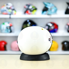 Mũ 3/4 Sunda 388 Trắng Kính Âm FREESHIP