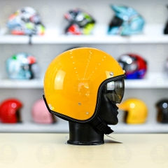 Mũ 3/4 Sunda 388 Vàng Kính Âm FREESHIP