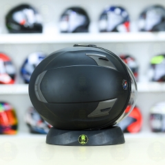 Mũ 3/4 Sunda 611E Đen nhám - Freeship