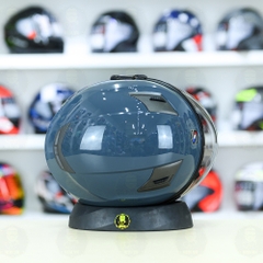 Mũ 3/4 Sunda 611E Xanh xi măng bóng - Freeship