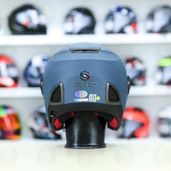 Mũ 3/4 Sunda 611E Xanh xi măng nhám - Freeship