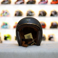 Mũ 3/4 BALDER LIGHT Đen Nhám FREESHIP