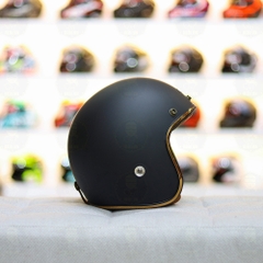 Mũ 3/4 BALDER LIGHT Đen Nhám FREESHIP