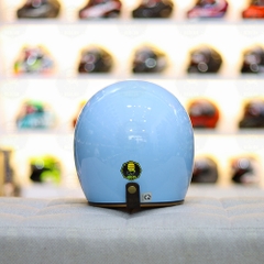 Mũ 3/4 BALDER LIGHT Xanh Lam Bóng FREESHIP