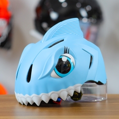 Nón Bảo Hiểm Cho Bé KIDS Shark 3D Siêu Cute Màu Xanh Nhạt