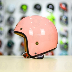 Mũ 3/4 Bulldog Perro 4U Hồng Phấn Pastel FREESHIP