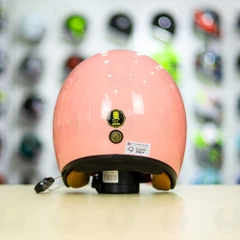 Mũ 3/4 Bulldog Perro 4U Hồng Phấn Pastel FREESHIP