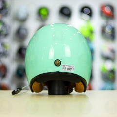 Mũ 3/4 Bulldog Perro 4U Xanh Ngọc FREESHIP