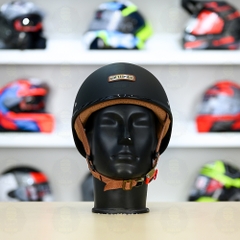 Mũ 1/2 Bulldog GANG Đen Nhám FREESHIP