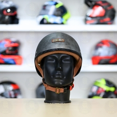 Mũ 1/2 Bulldog GANG Xám Xước Nhám FREESHIP