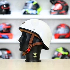 Mũ 1/2 Bulldog GANG Trắng FREESHIP