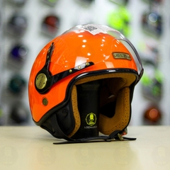 Mũ 3/4 Bulldog POM Cam Bóng FREESHIP