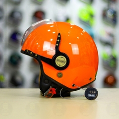 Mũ 3/4 Bulldog POM Cam Bóng FREESHIP