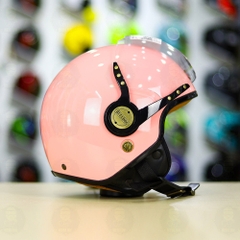 Mũ 3/4 Bulldog POM Hồng Pastel FREESHIP