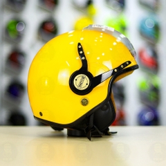 Mũ 3/4 Bulldog POM Vàng Bóng FREESHIP