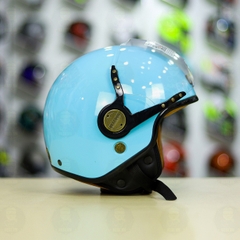 Mũ 3/4 Bulldog POM Xanh Dương FREESHIP