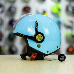 Mũ 3/4 Bulldog POM Xanh Dương FREESHIP