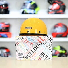 Mũ 1/2 Bulldog PUG Vàng Bóng FREESHIP