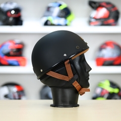 Mũ 1/2 Bulldog PUG Đen Nhám FREESHIP