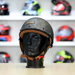 Mũ 1/2 Bulldog PUG Bạc Xước Nhám FREESIP