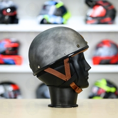 Mũ 1/2 Bulldog PUG Bạc Xước Nhám FREESIP