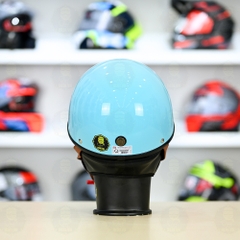 Mũ 1/2 Bulldog PUG Xanh Dương Pastel FREESHIP