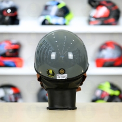 Mũ 1/2 Bulldog PUG Xám Xi Măng FREESHIP