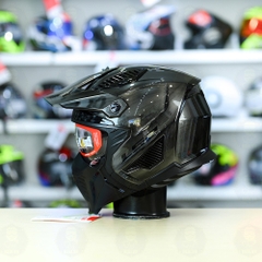 Mũ Đa Năng LS2 OF606 DRIFTER Xám Xước Bóng FREESHIP