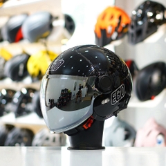 Combo Mũ EGO E5 Đen Bóng - Mặt Nạ- Kính Màu - Freeship