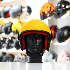 Mũ 3/4 EGO E5 Vàng Bóng FREESHIP