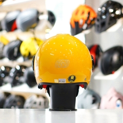 Mũ 3/4 EGO E5 Vàng Bóng FREESHIP