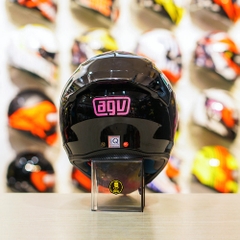 Mũ Royal M138b Đen Bóng + Tặng Dán Tem Decal AGV MYTH V1 Hồng FREESHIP