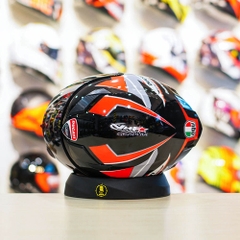 Mũ Royal M138b Đen Bóng + Tặng Dán Tem Decal Ducati V2 FREESHIP