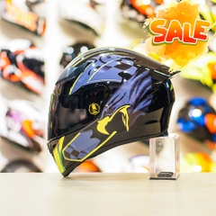 Mũ Royal M138b Đen Bóng + Tặng Dán Tem Decal Eagles FREESHIP