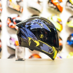 Mũ Royal M138b Đen Bóng + Tặng Dán Tem Decal Eagles FREESHIP