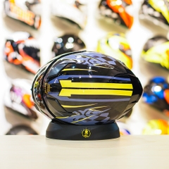 Mũ Royal M138b Đen Bóng + Tặng Dán Tem Decal Eagles FREESHIP