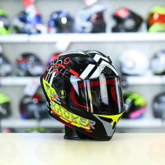 Mũ Fullface EGO E7 T17 Đen Vàng Bóng FREESHIP