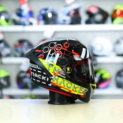 Mũ Fullface EGO E7 T17 Đen Vàng Bóng FREESHIP