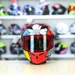 Mũ Fullface EGO E7 T19 Đỏ Hồng FREESHIP