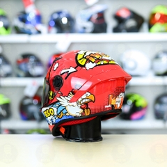 Mũ Fullface EGO E7 T19 Đỏ Hồng FREESHIP