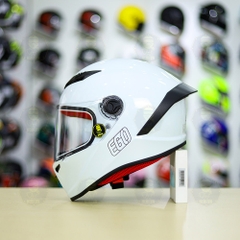 Mũ Fullface EGO E7 Trắng Bóng FREESHIP